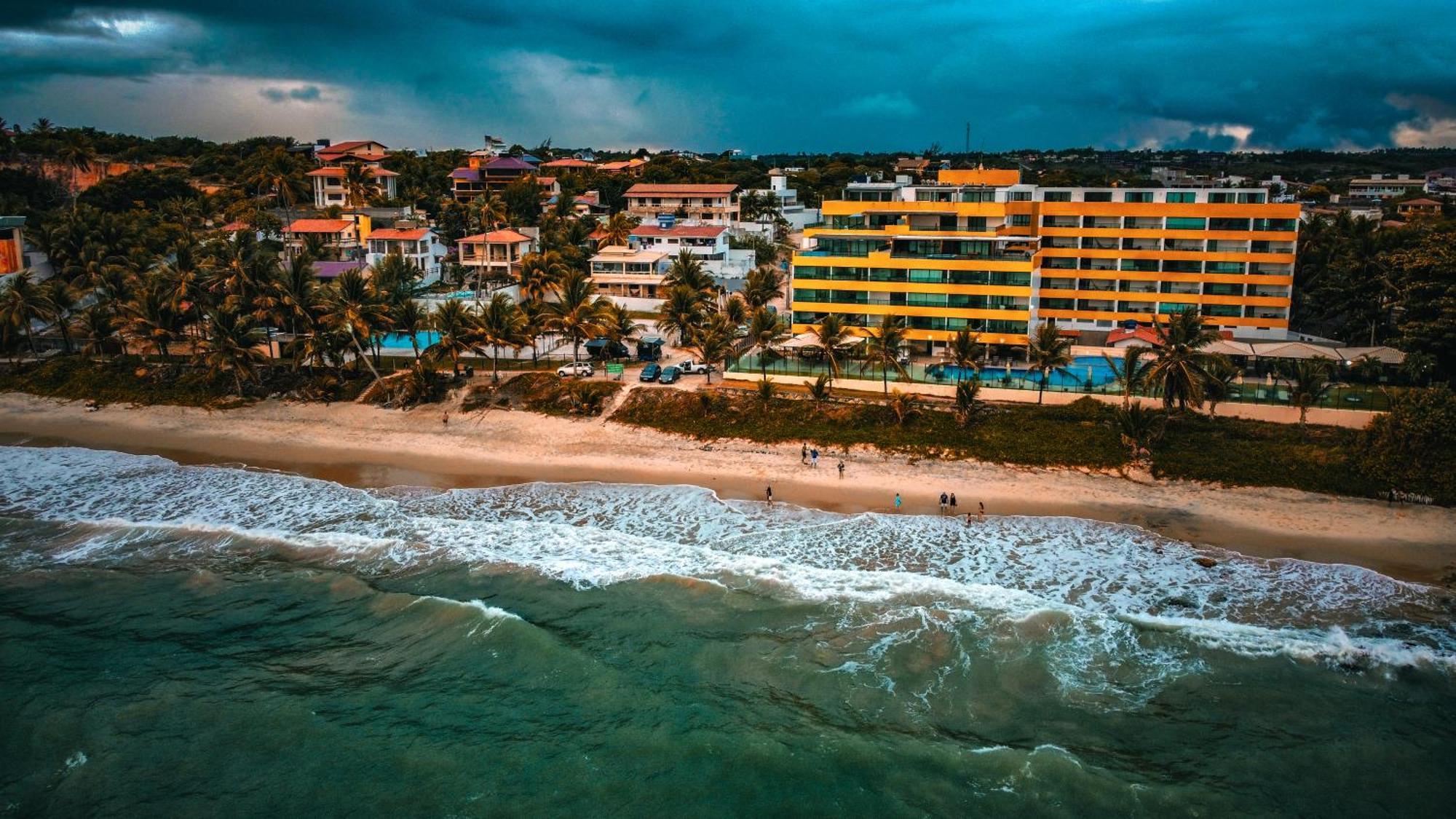 Praia Tabatinga Ap Beira Mar Com Vista Deslumbrante Da Praia Jacumã Exteriér fotografie