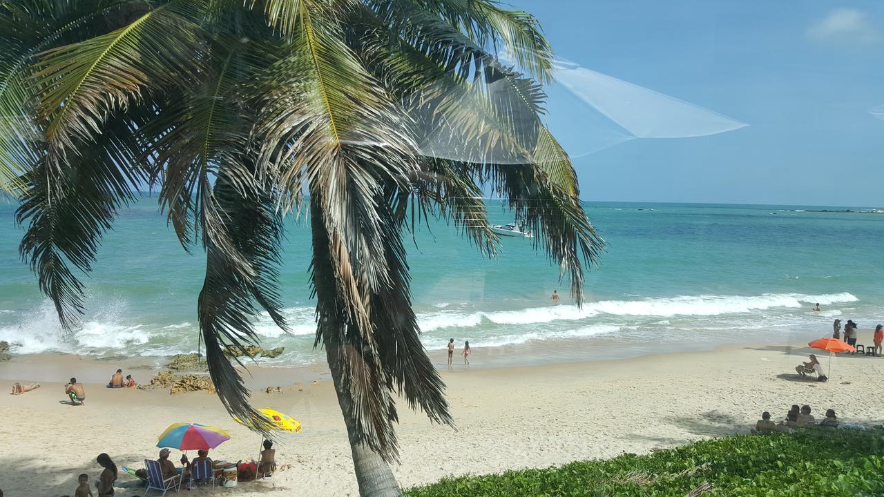 Praia Tabatinga Ap Beira Mar Com Vista Deslumbrante Da Praia Jacumã Exteriér fotografie